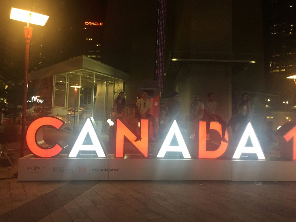 Immigrants in a Canadian city