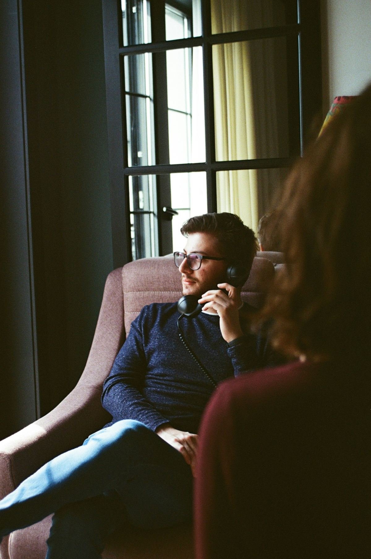 experienced consultant discussing options