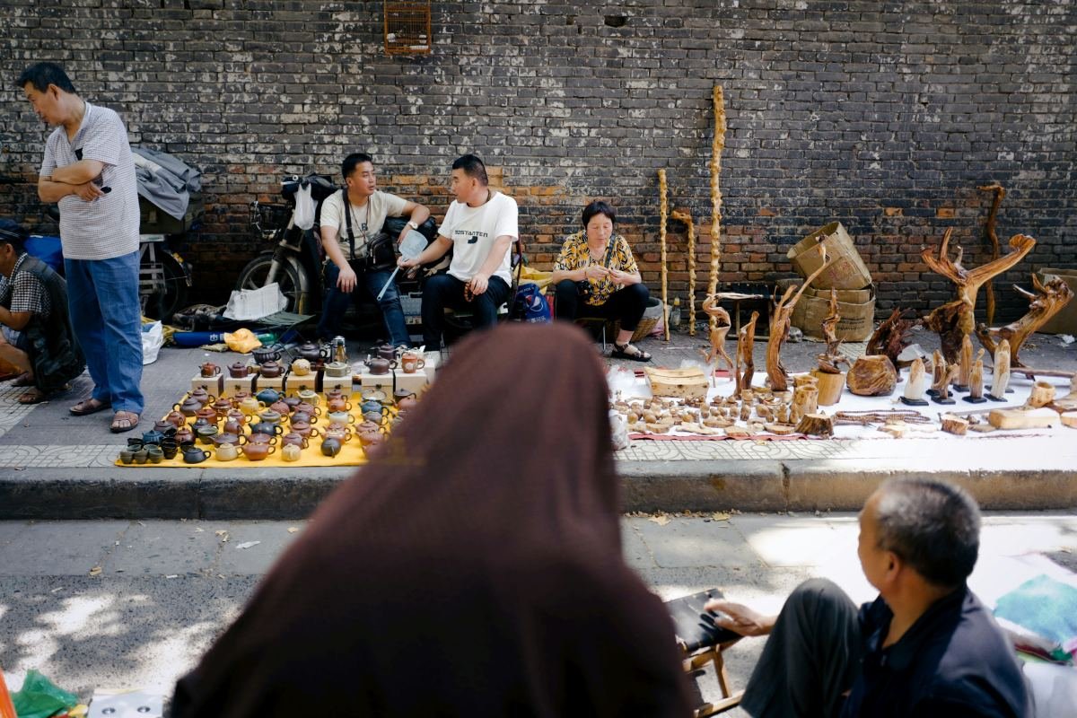Multicultural community gathering