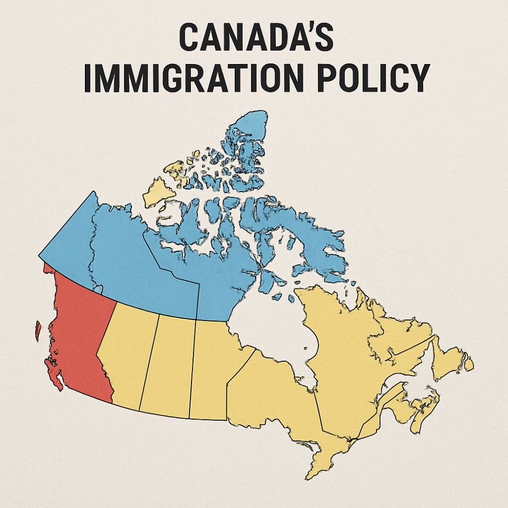 Canada's immigration policy map