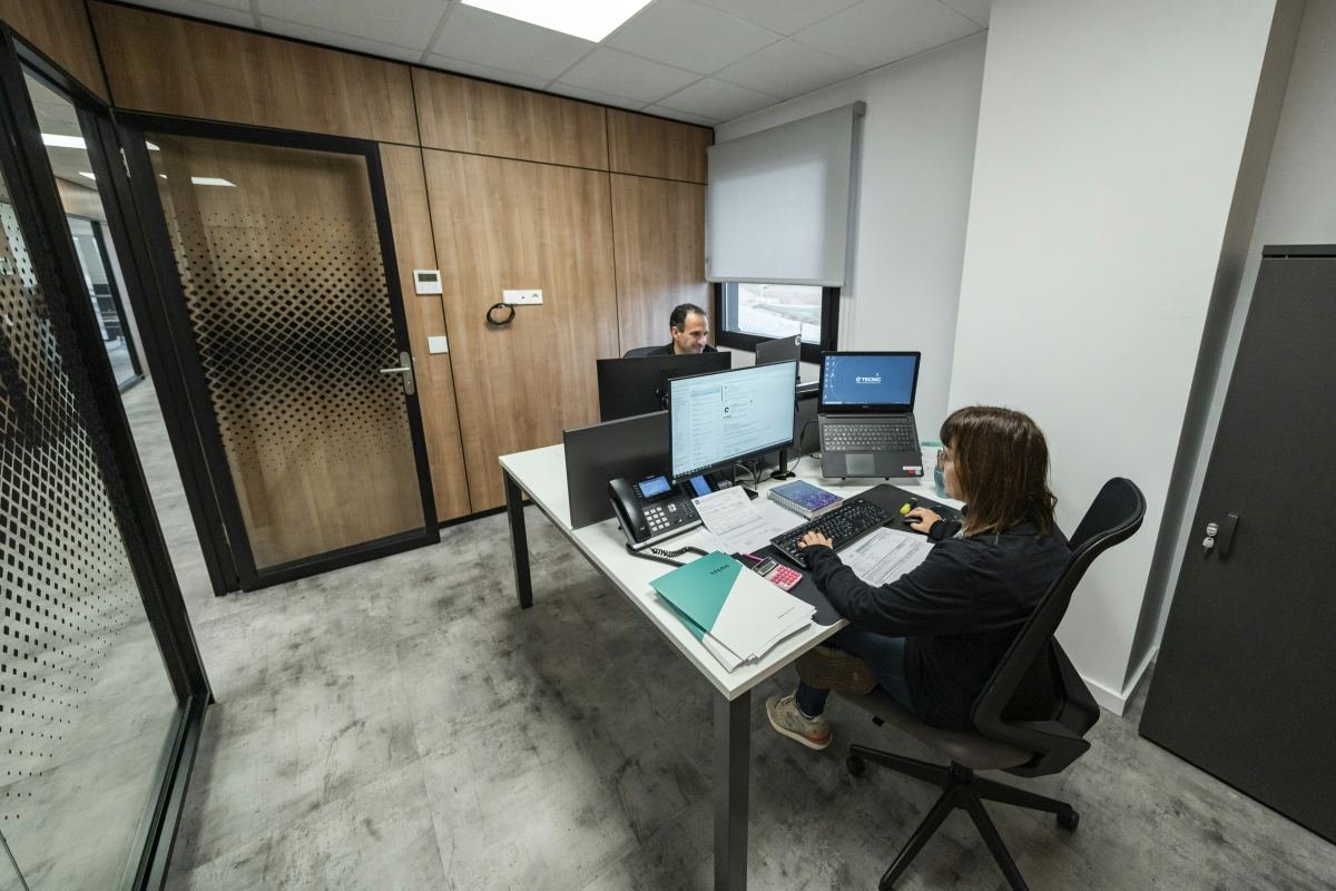 Professional working in an office setting