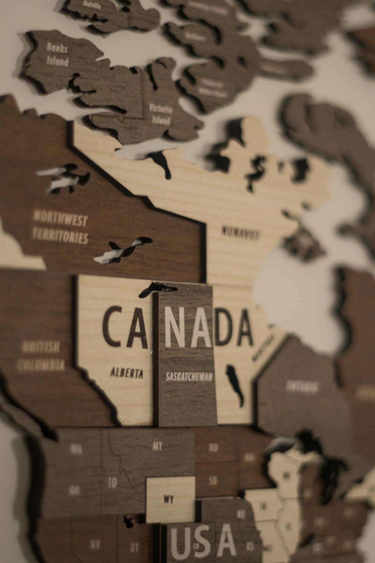 A map highlighting Canada's pilot immigration program regions
