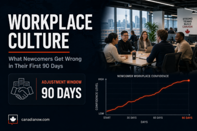 Canadian workplace culture norms newcomers commonly misread in their first 90 days on the job