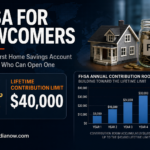 First Home Savings Account FHSA guide for Canadian newcomers showing the $40,000 lifetime contribution limit for tax-free first home savings