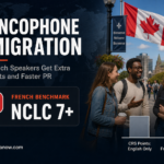 How French speakers earn extra CRS points at NCLC 7 or higher and access francophone-specific Express Entry category draws