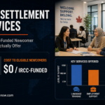 Free IRCC-funded newcomer settlement services in Canada including language classes, employment help, and settlement counselling at no cost to eligible newcomers