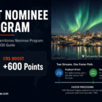 Northwest Territories Nominee Program guide explaining the Employer-Driven and Business streams and the 600 point CRS boost