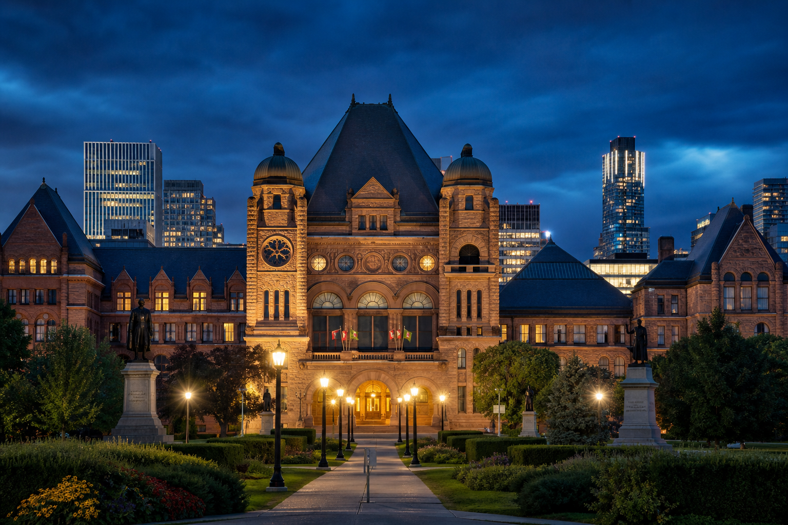 Ontario skyline representing regulation changes to the OINP immigration program