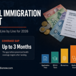 Breakdown of every real cost category for immigrating to Canada in 2026, including the up to three month gap before provincial health coverage begins