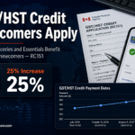 Newcomers in Canada can apply for the GST/HST credit, now renamed the Canada Groceries and Essentials Benefit, using Form RC151.