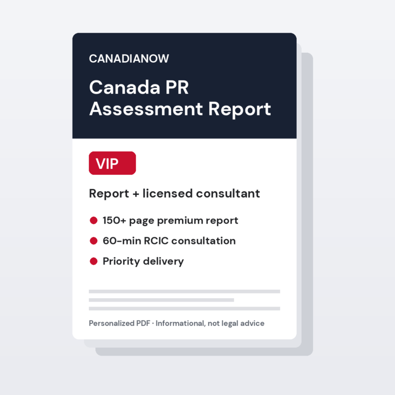 Canada PR Assessment Report – VIP