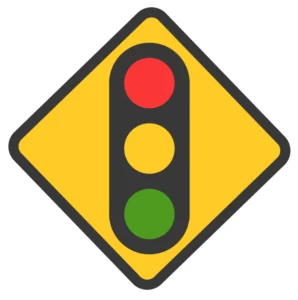 Ontario road sign for this G1 practice question