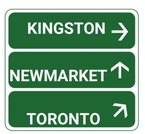 Ontario road sign for this G1 practice question