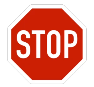 Ontario road sign for this G1 practice question