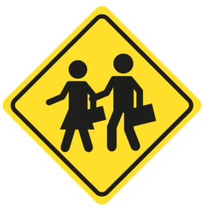 Ontario road sign for this G1 practice question