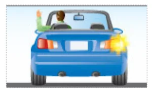 Ontario road sign for this G1 practice question