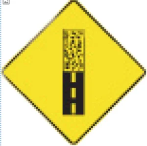 Ontario road sign for this G1 practice question